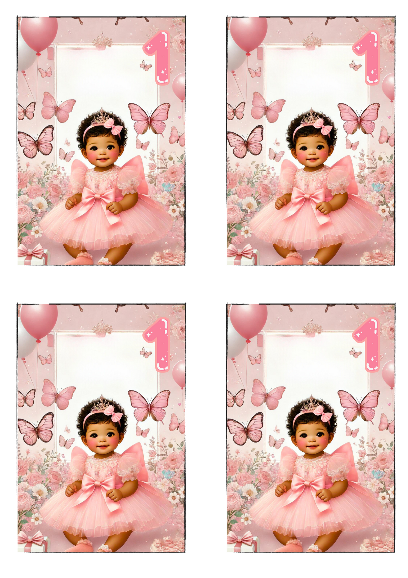 Digitale Capri-Sun-Sticker-Vorlage | Pink Baby