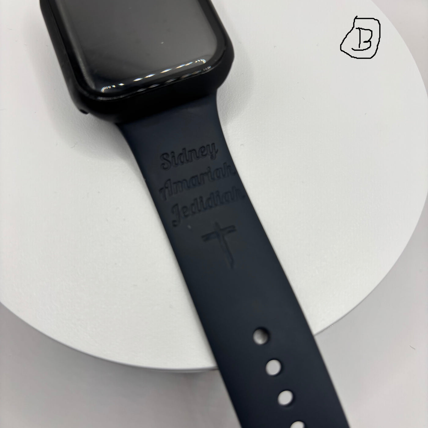 Personalisiertes Silikonarmband (Smart Watch)