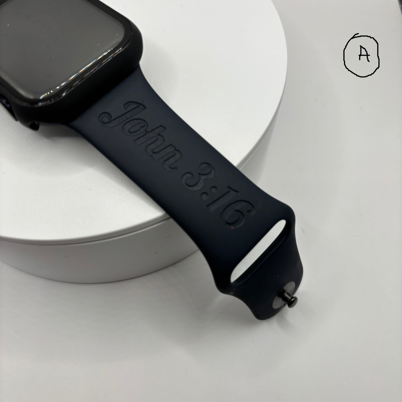 Personalisiertes Silikonarmband (Smart Watch)